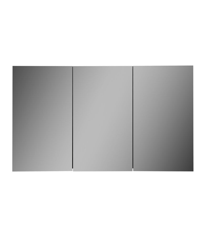 Badplaats Spiegelkast Cuba 120 X 16 X 70 Cm - Hoogglans Wit