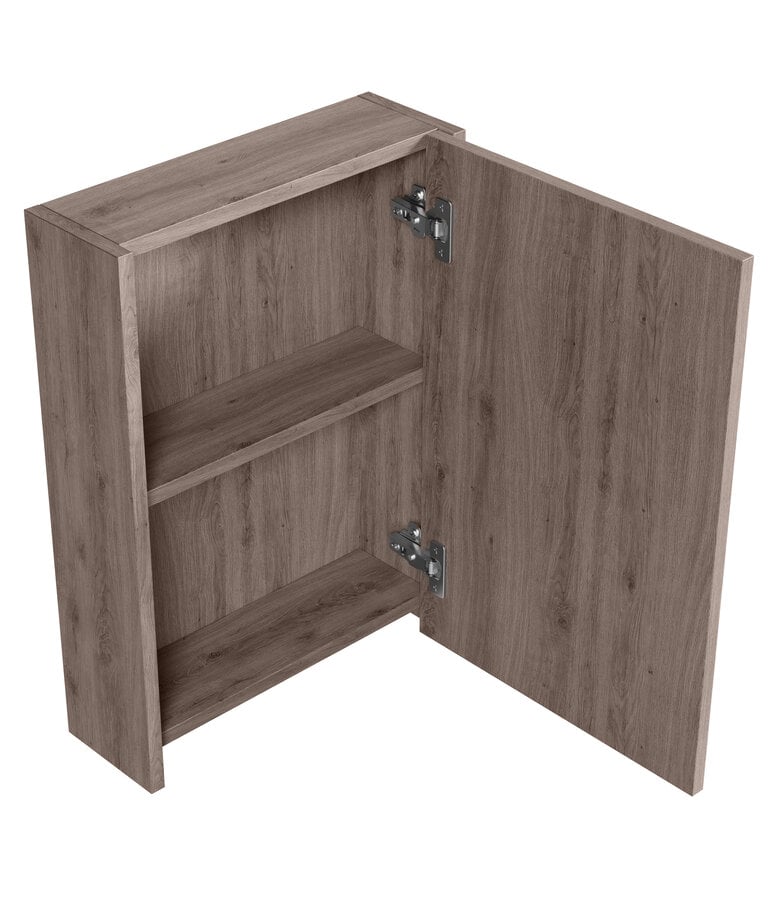 Badplaats Spiegelkast Cuba 40 X 13 X 55 Cm - Bruin Eiken