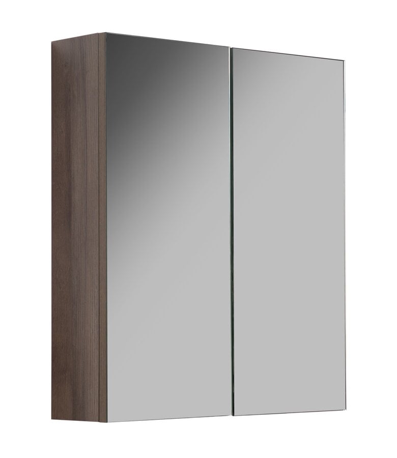 badplaats Spiegelkast Cuba 60 x 16 x 70 cm - bruin eiken