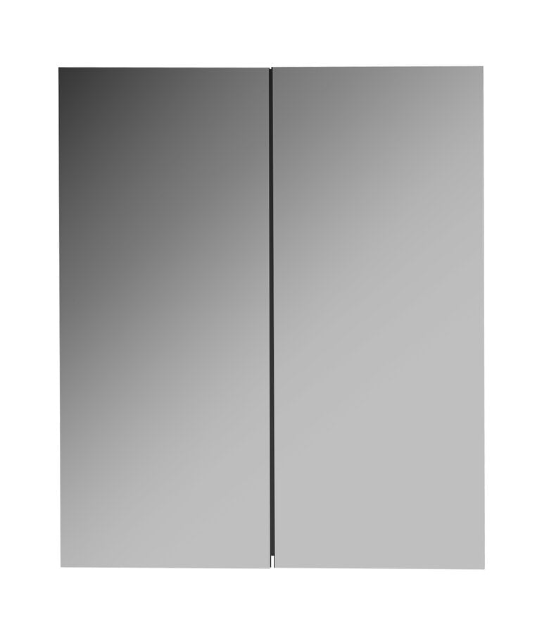 Badplaats Spiegelkast Cuba 60 X 16 X 70 Cm - Hoogglans Wit