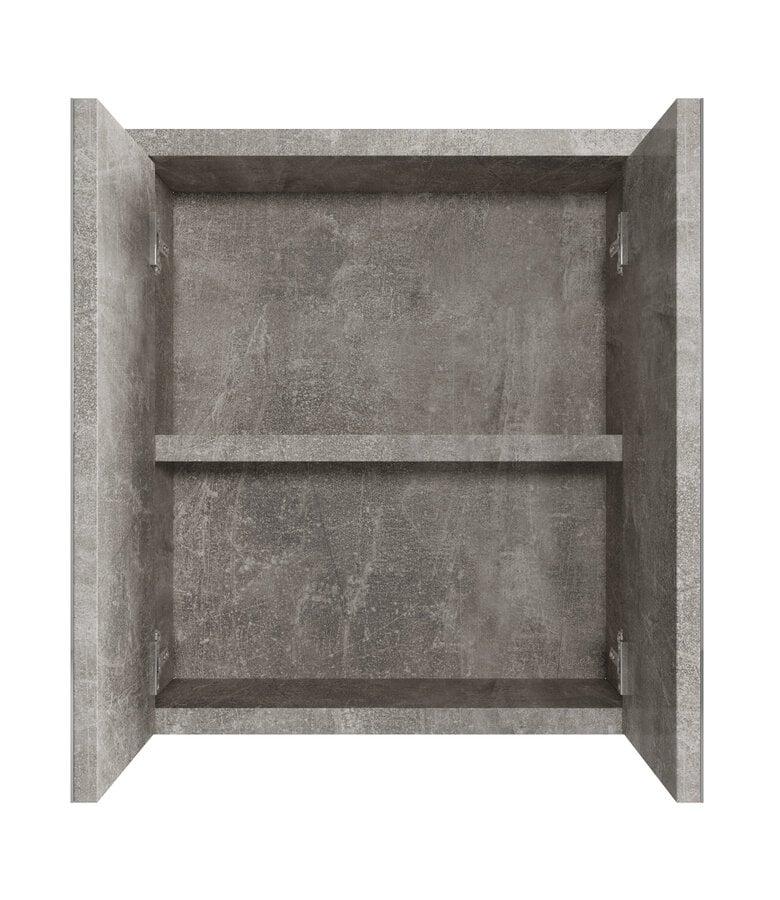 Badplaats Spiegelkast Toledo 60 X 20 X 60 Cm - Beton Grijs