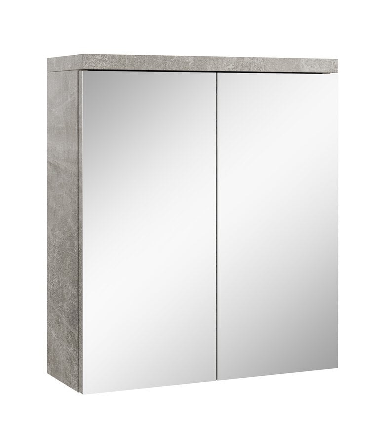 badplaats Spiegelkast Toledo 60 x 20 x 60 cm - beton grijs
