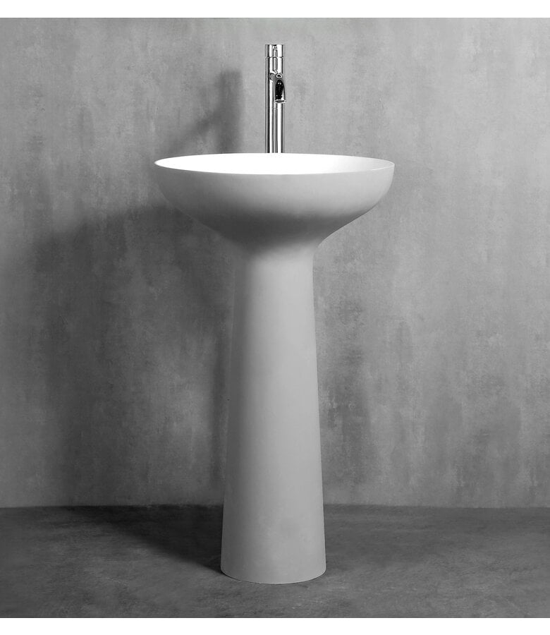 Badplaats Staand Toiletmeubel Duncan 50cm - Mat Grijs