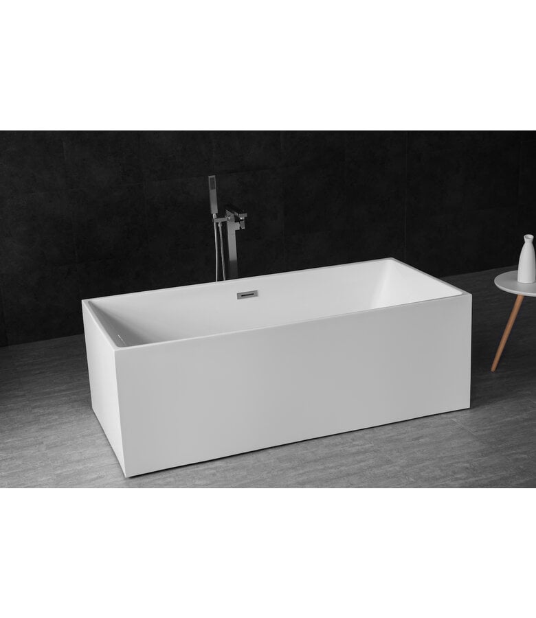 Badplaats Vrijstaand Ligbad Akaro 170 X 80 X 58 Cm - Wit