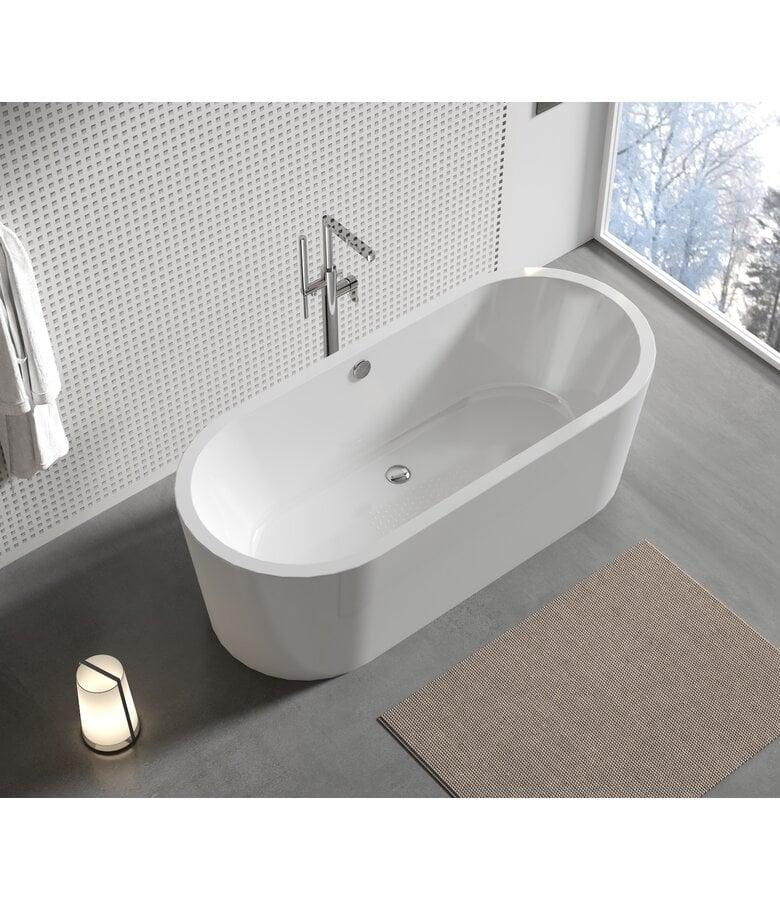 Badplaats Vrijstaand Ligbad Aris 170 X 75 X 57 Cm - Wit