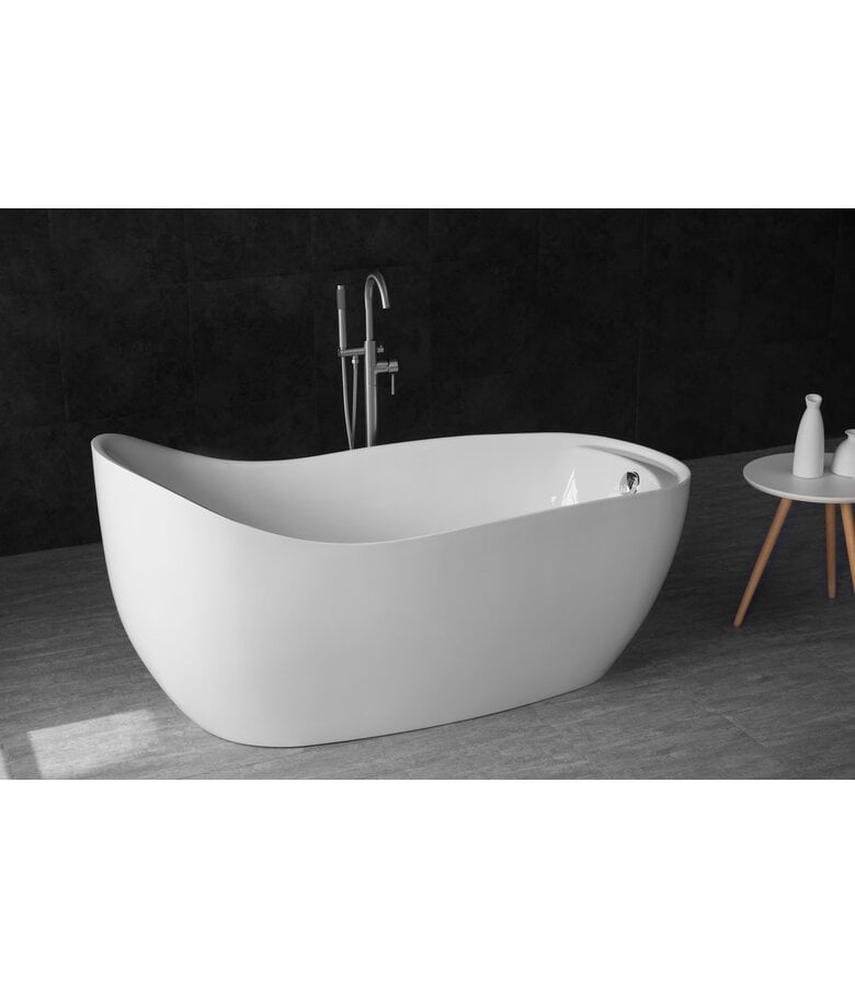 Badplaats Vrijstaand Ligbad Garo 170 X 80 X 80 Cm - Wit