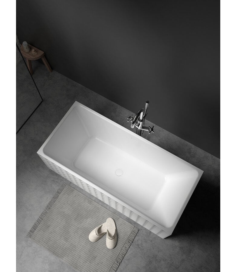 Badplaats Vrijstaand Ligbad Indus 170 X 78 X 58 Cm - Wit