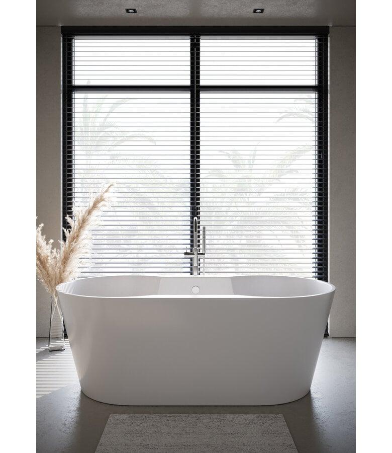 badplaats Vrijstaand ligbad Monaco 170 x 80 x 61 cm - wit badplaats Vrijstaand ligbad Monaco 170 x 80 x 61 cm - wit