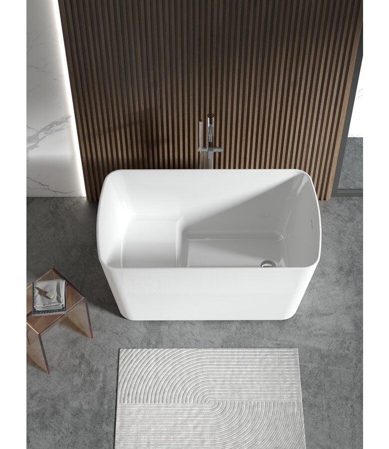 Badplaats Vrijstaand Ligbad Neo 125 X 71 X 61 Cm - Wit