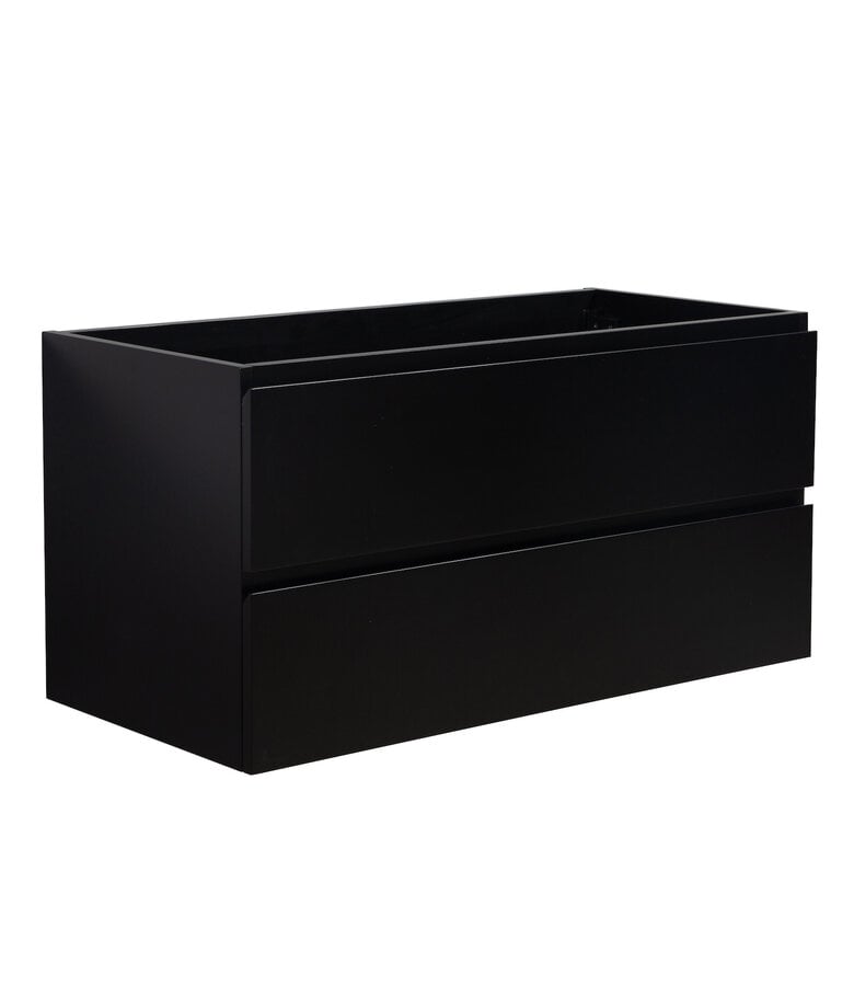 badplaats Wastafelkast Angela 100 x 48 x 50 cm - mat zwart