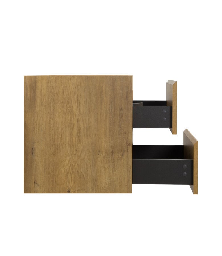 Badplaats Wastafelkast Angela 60 X 48 X 50 Cm - Eiken