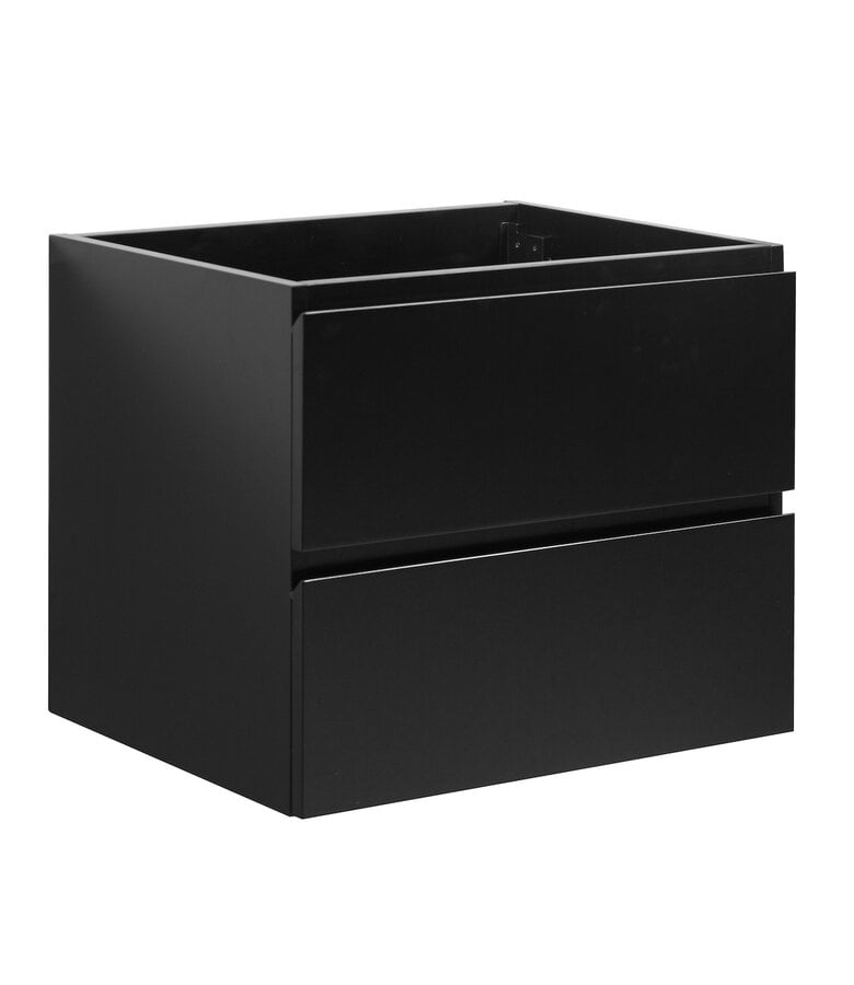 badplaats Wastafelkast Angela 60 x 48 x 50 cm - mat zwart