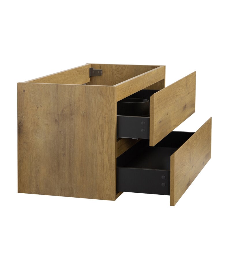 Badplaats Wastafelkast Angela 90 X 48 X 50 Cm - Eiken