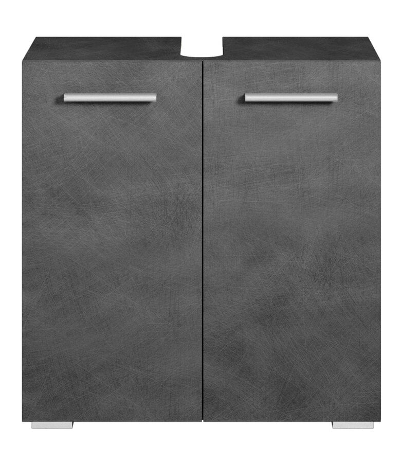 Badplaats Wastafelkast Jupiter 60 X 30 X 60 Cm - Donker Grijs