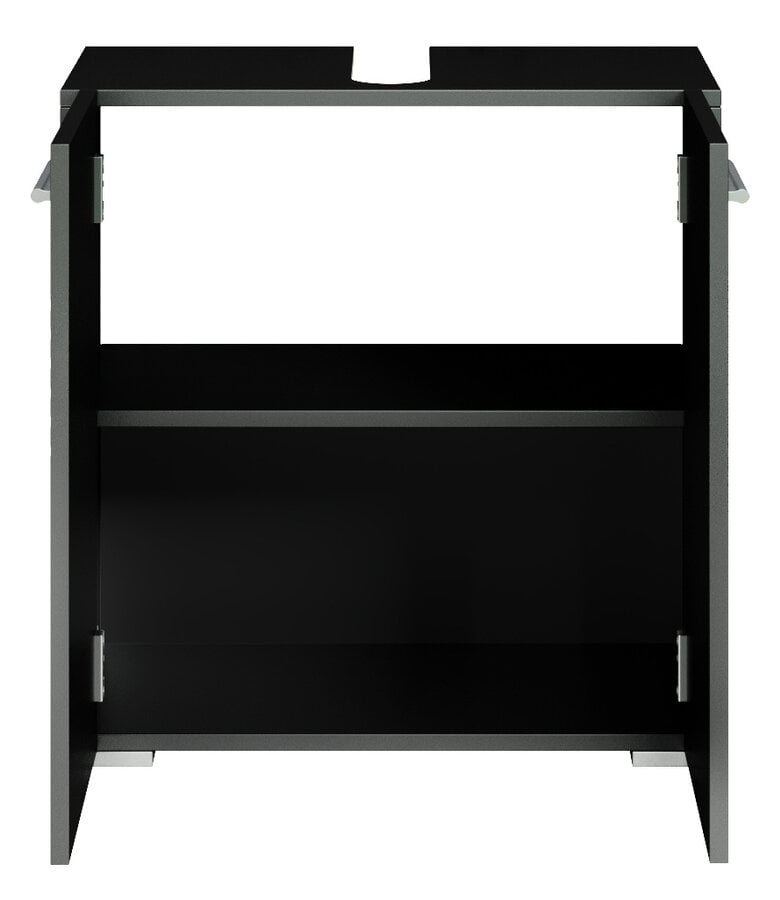 Badplaats Wastafelkast Jupiter 60 X 30 X 60 Cm - Mat Zwart