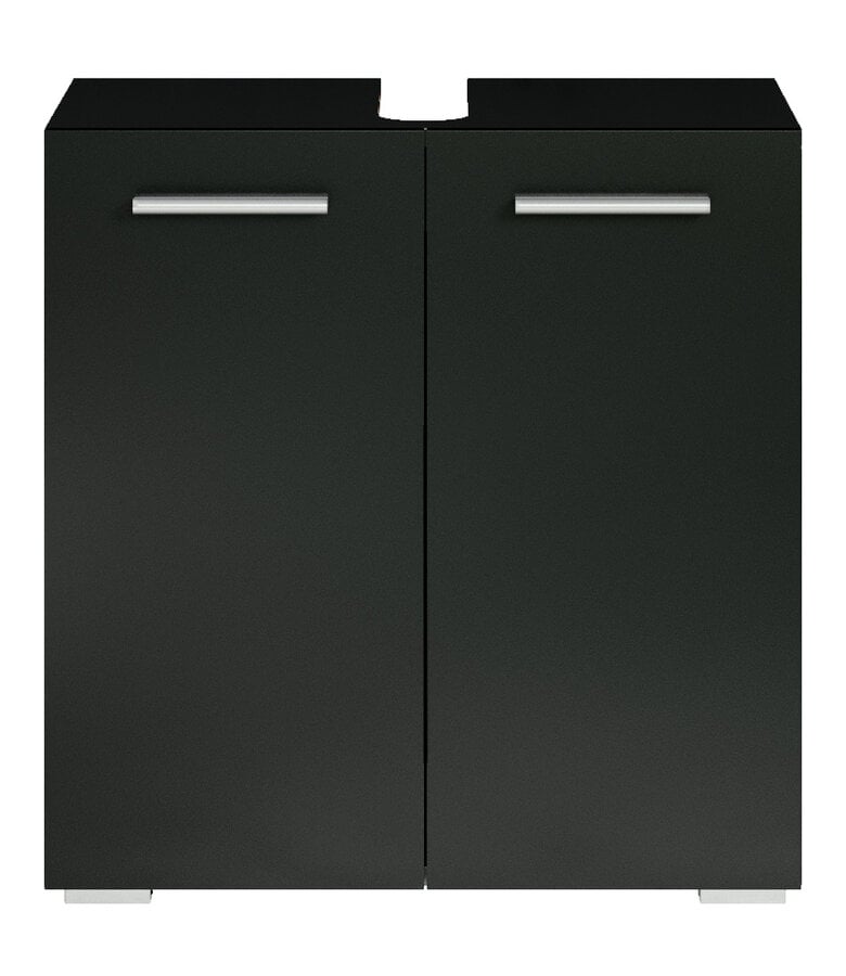 Badplaats Wastafelkast Jupiter 60 X 30 X 60 Cm - Mat Zwart