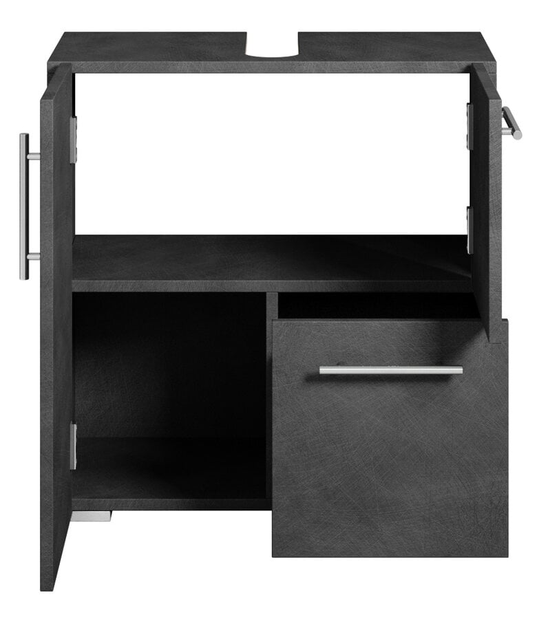 Badplaats Wastafelkast Mars 60 X 30 X 60 Cm - Donker Grijs