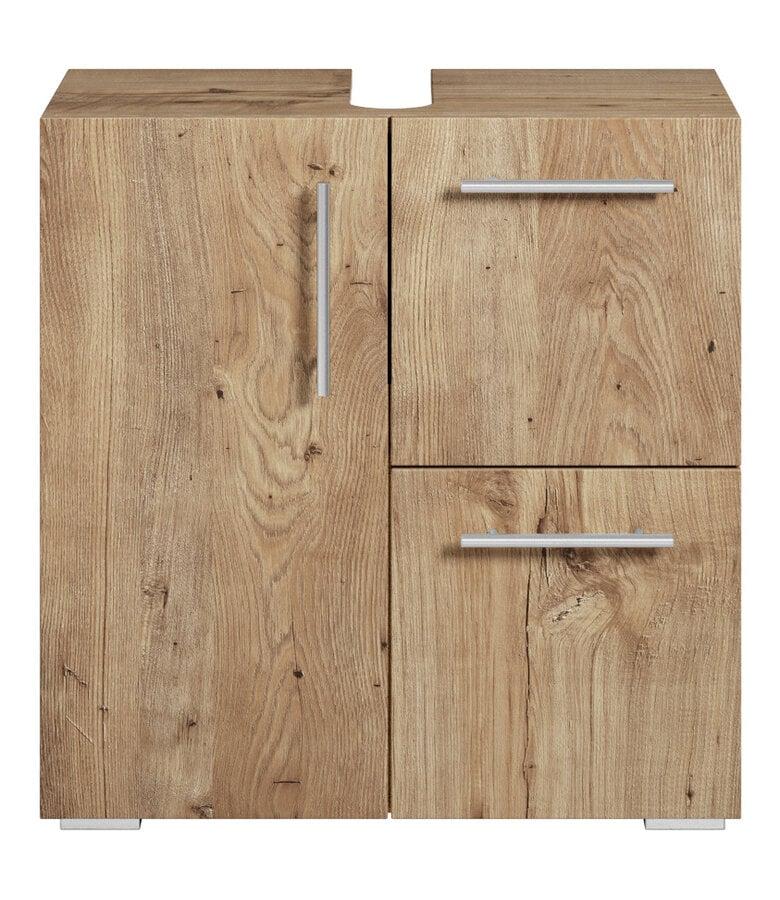 Badplaats Wastafelkast Mars 60 X 30 X 60 Cm - Kastanje Eiken