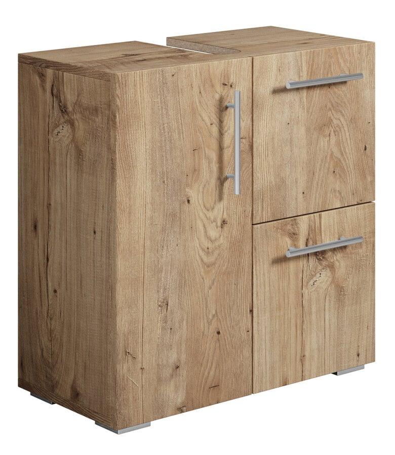 badplaats Wastafelkast Mars 60 x 30 x 60 cm - kastanje eiken