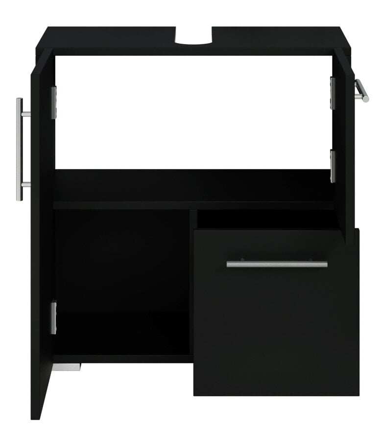 Badplaats Wastafelkast Mars 60 X 30 X 60 Cm - Mat Zwart