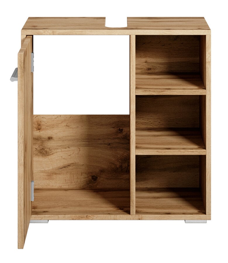 Badplaats Wastafelkast Neptunus 60 X 28 X 60 Cm - Eiken