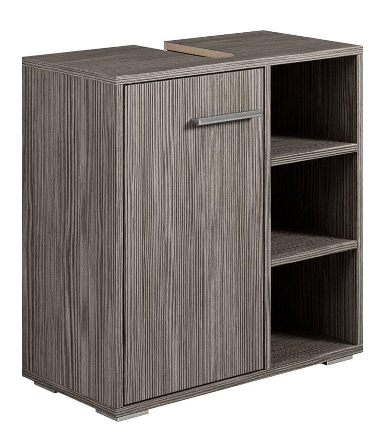 badplaats Wastafelkast Neptunus 60 x 28 x 60 cm - grijs eiken