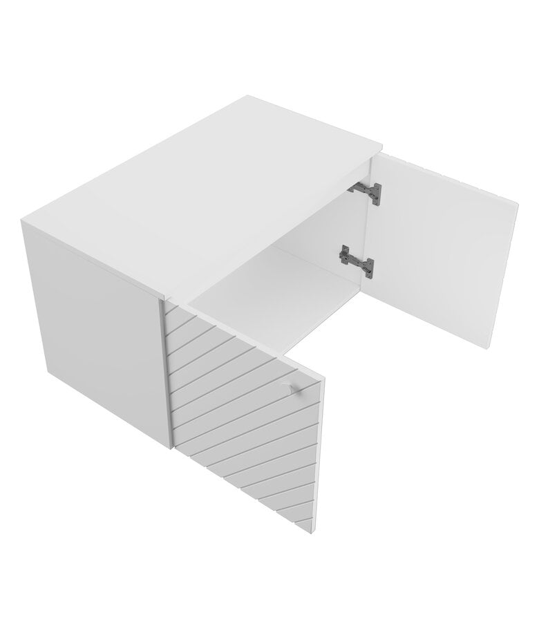 Badplaats Wastafelkast Orlando 80 X 44 X 46 Cm - Mat Wit