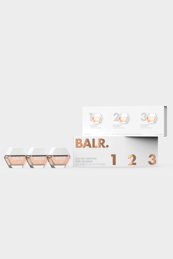 balr. BALR. 1/2/3 For Women Eau de Parfum Miniature Set