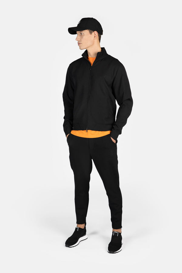 Balr. Athletic Slim Fit Track Jacket Jet Black