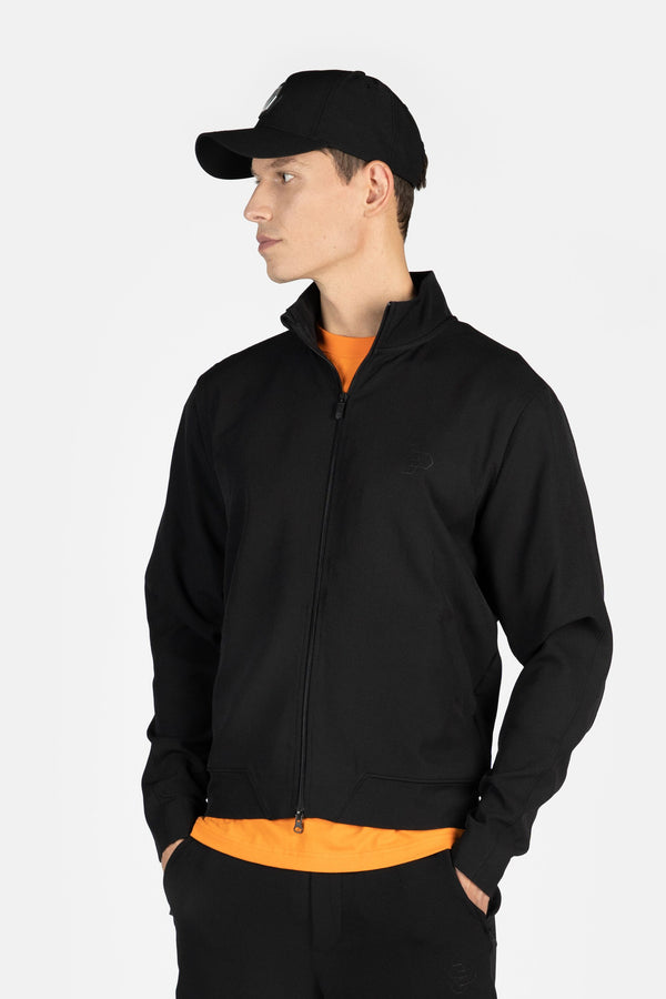 Balr. Athletic Slim Fit Track Jacket Jet Black