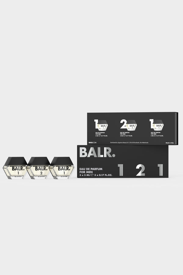 balr. BALR 1/2/1 voor mannen miniatuur set zwart