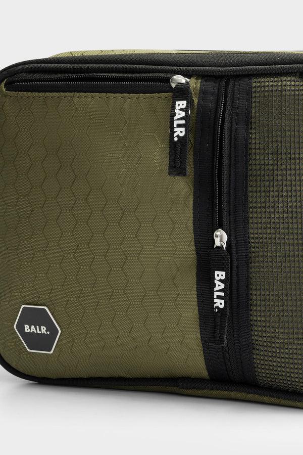 Balr. BALR. Hexagon Shoulder Bag Sphagnum