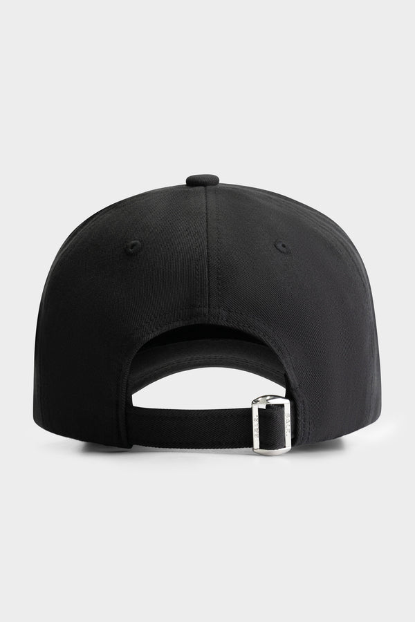 Balr. BALR. Monogram Cotton Cap Jet Black
