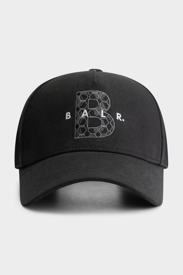 balr. BALR. Monogram Cotton Cap Jet Black