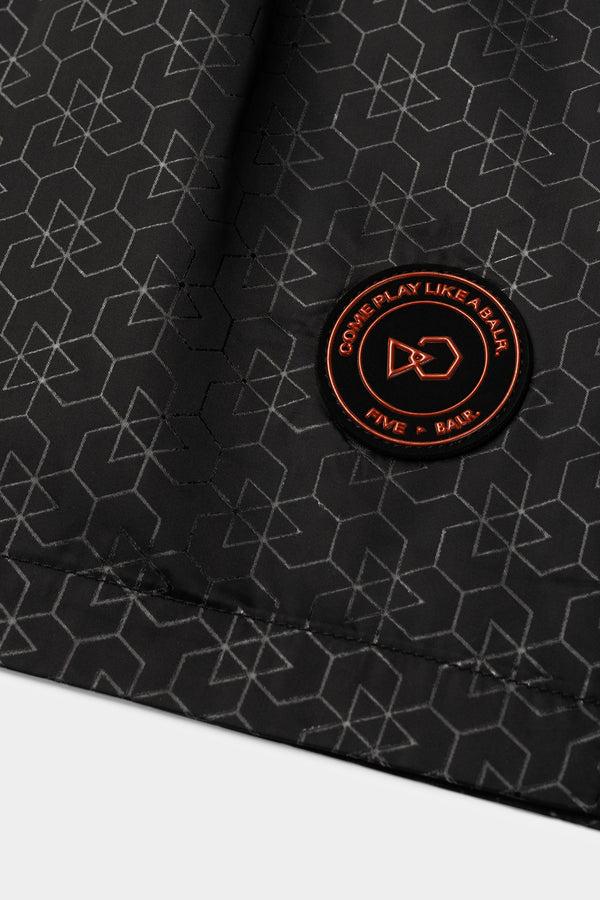 Balr. BALR. X FIVE Luxe Zwemshort Jet Black
