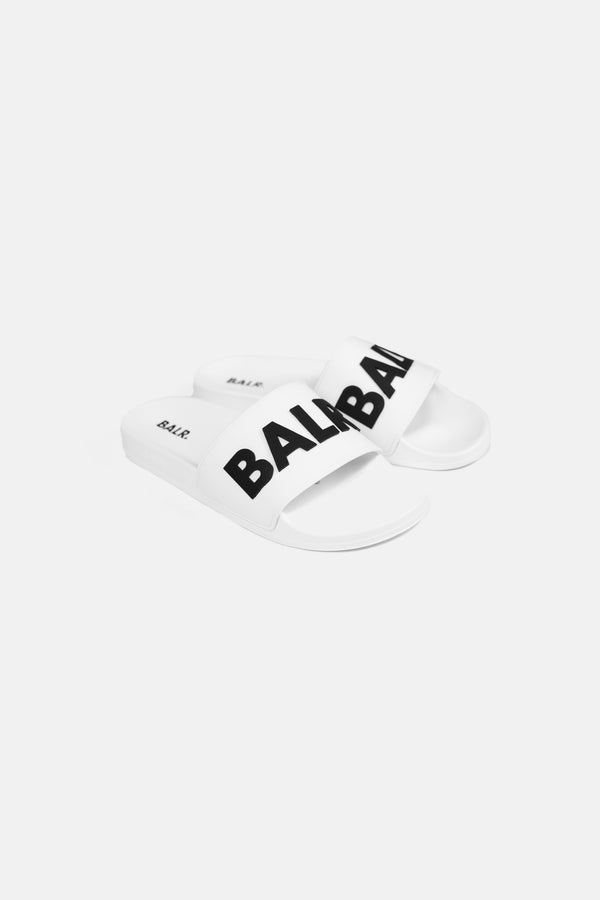 balr. Beach Slide Wit/zwart