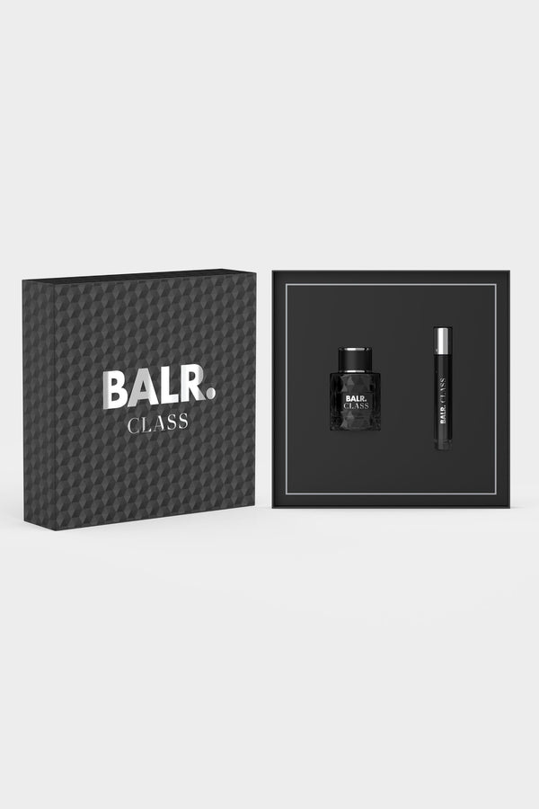 Balr. BALR. Class For Men Giftset Eau De Parfum 50ML + Travel Spray 10ML Zwart
