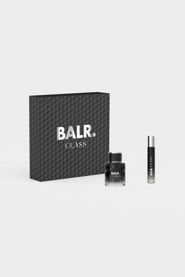 balr. BALR. Class For Men Giftset Eau de Parfum 50ML + Travel Spray 10ML Zwart