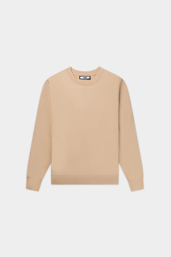 balr. Game Day Box Fit Crewneck Sesame