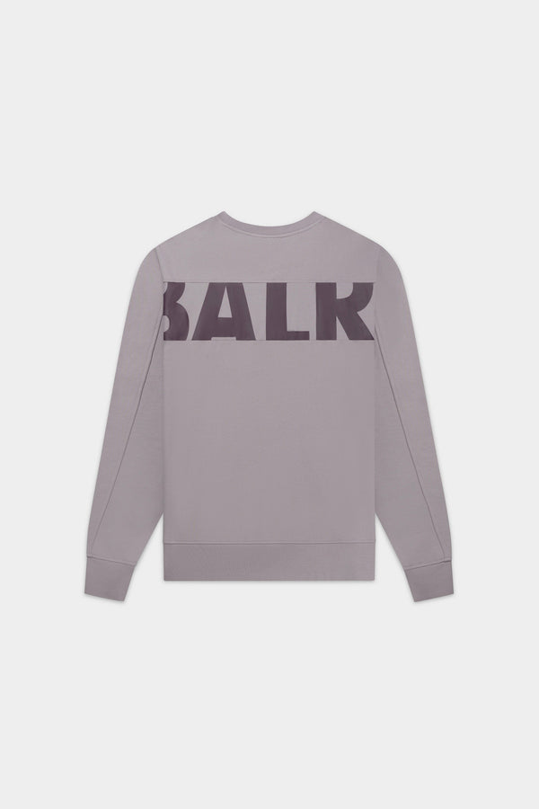 Balr. Game Day Box Fit Crewneck Ultimate Grape