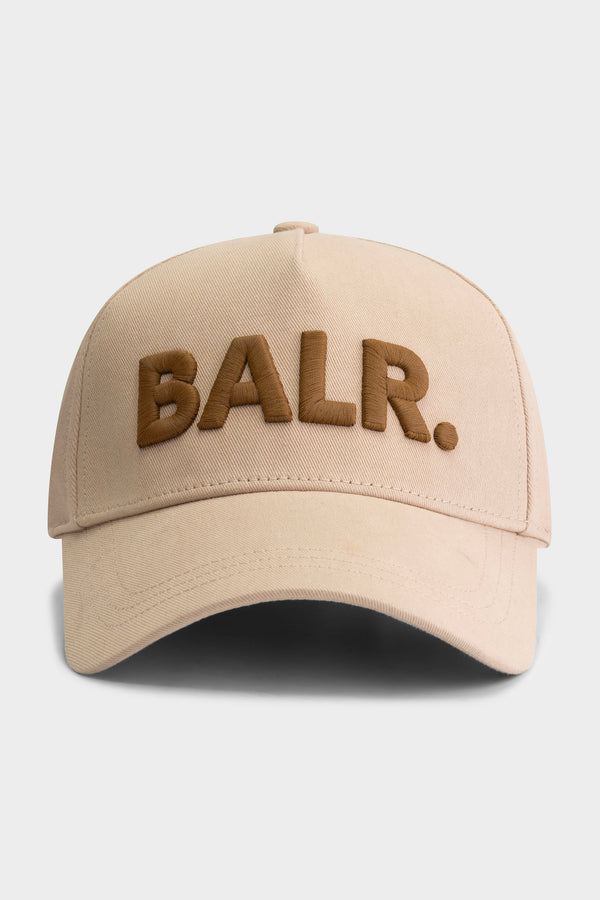 balr. Game Day Cotton Cap Sesame