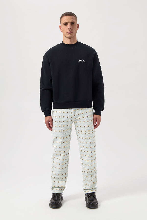 Balr. GOTL Box Crewneck Jet Black