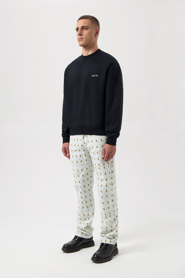 Balr. GOTL Box Crewneck Jet Black