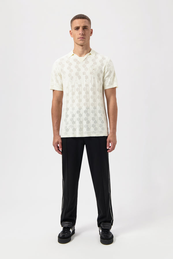 Balr. GOTL Knit Football Jersey Light Beige