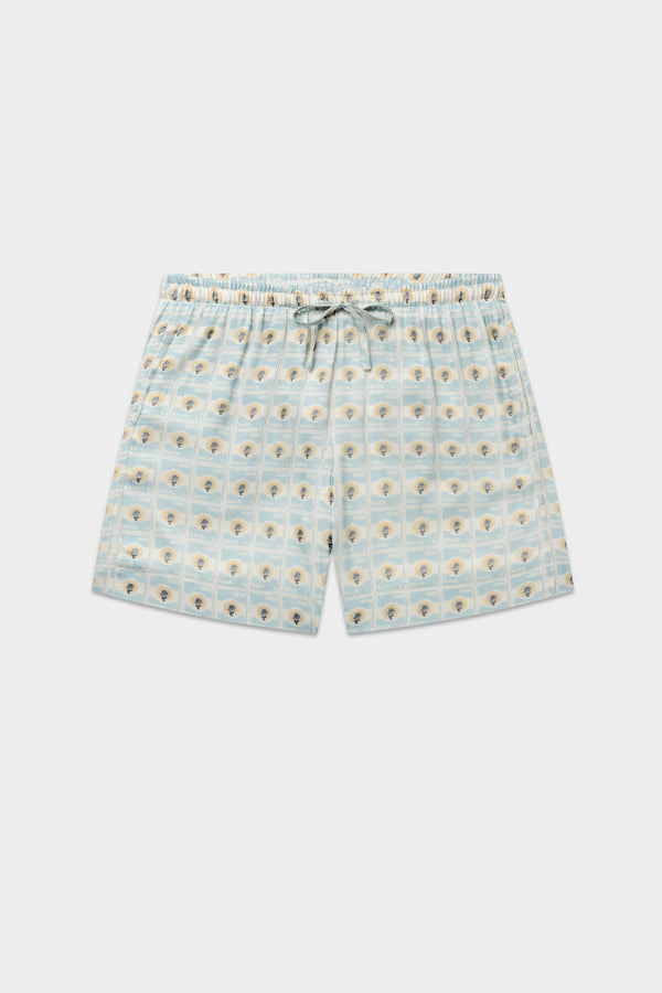 balr. GOTL Stamp Box Shorts Bright White