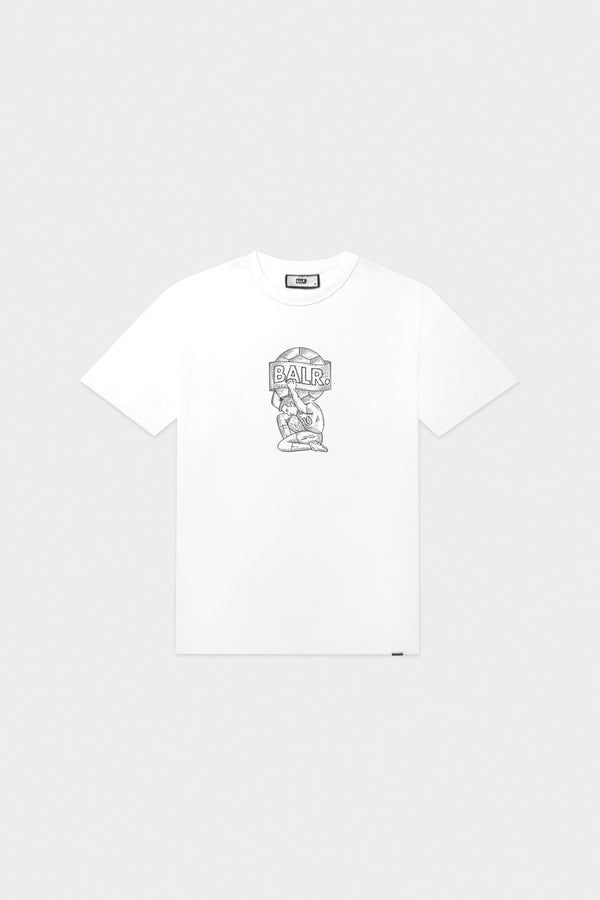 balr. GOTL Titan T-Shirt Wit