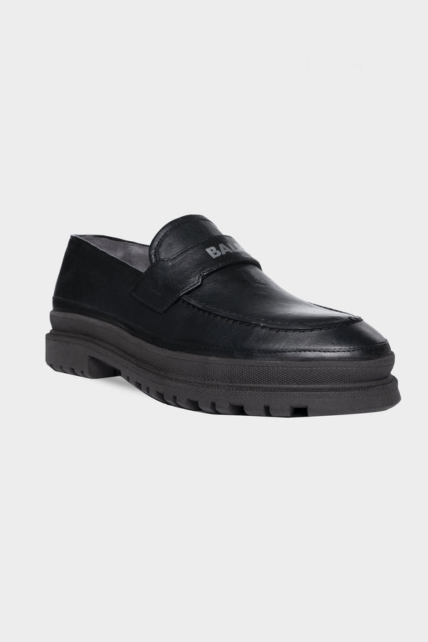 Balr. Hero Leather Loafer Jet Black