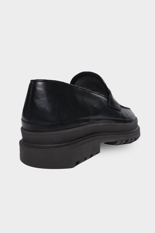 Balr. Hero Leather Loafer Jet Black