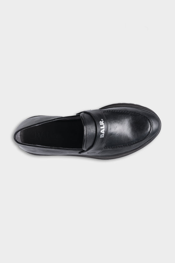 Balr. Hero Leather Loafer Jet Black