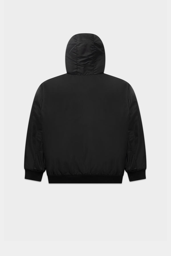 Balr. Hex Badge Capuchon Bomberjack Jet Black